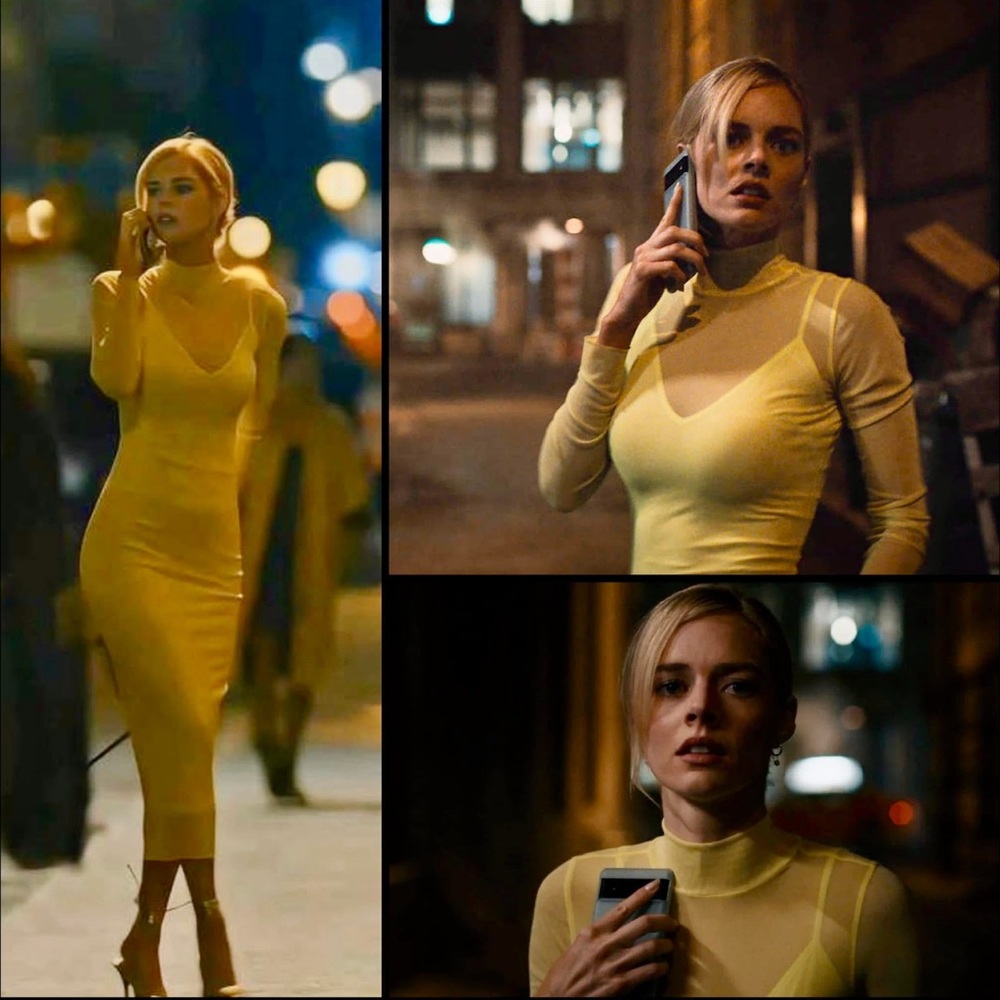 SOLD AFRM coral dress